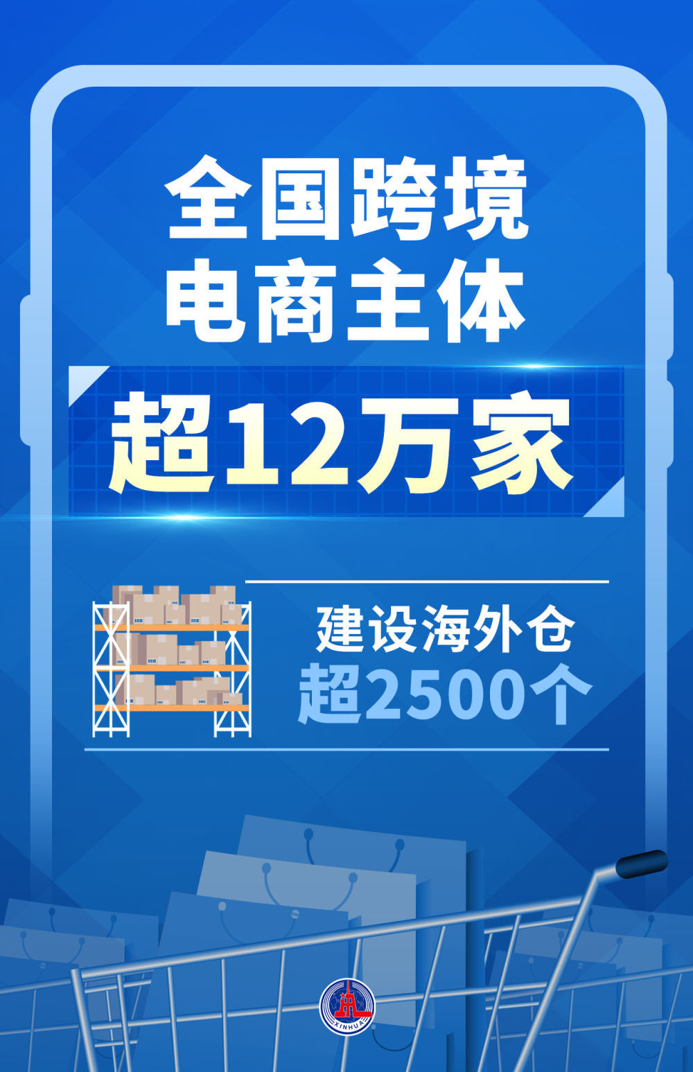 新华鲜报｜跨境电商贸易规模增长超10倍！这个“仓”不一般(图1)