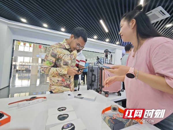 永州陆港跨境电商中心正式运营迎来首批非洲客人(图6)