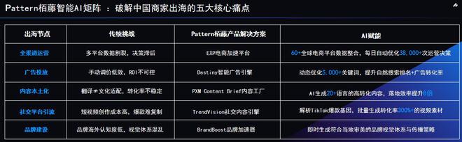 Pattern栢藤中国区业务副总裁杨洛伟：AI重塑流量入口“增长方程式”加速品牌全球扩展(图4)