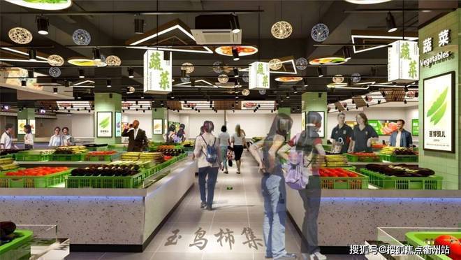 玉鸟市集智慧农贸市场摊位商铺装修情况-开业时间(图1)